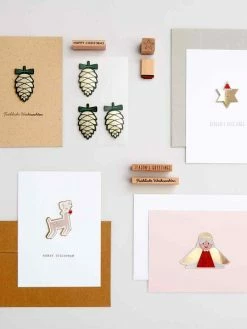 Rico Design Stickers 3D - I Love Christmas - Rennes - 4 Pcs -V-Zug shop stickers 3d i love christmas rennes 4 pcs p 3