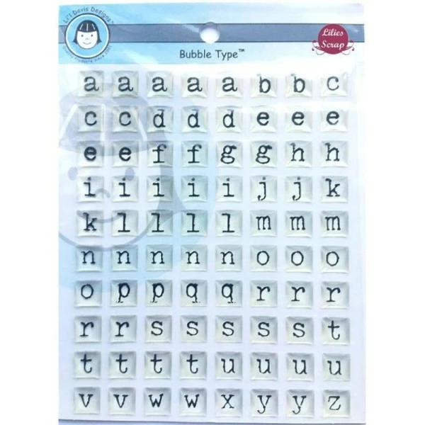 LIL'DAVIS Stickers 3D Li'l Davis Lettres Alphabet Epoxy 14,5 X 13 Cm 1 LIL'DAVIS Stickers 3D Li'l Davis Lettres Alphabet Epoxy 14,5 X 13 Cm