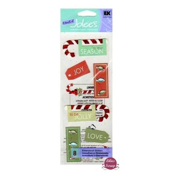 Jolee's Boutique Stickers 3D Noël Jolee's Scrapbooking Carterie Créative 1 Jolee's Boutique Stickers 3D Noël Jolee's Scrapbooking Carterie Créative