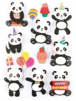Graine Créative Stickers 3D - Panda - 11 Pcs
