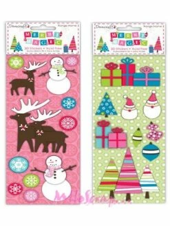 Dovecraft Stickers 3D Papier - Merry Magic - NOEL