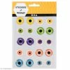 Creativ Company Stickers 3D - Yeux D'Halloween - 20 Pcs