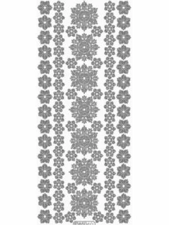 Le Suh Stickers - 8504 - Noël - Flocons - Or