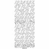 Le Suh Stickers - 8525 - Chiffres - Argent
