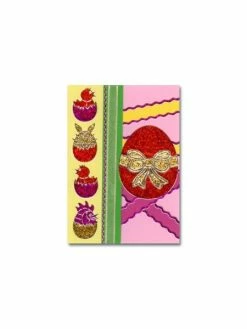 Le Suh Stickers - 9301- Oeufs De Paques- Glitter Argent -V-Zug shop stickers 9301 oeufs de paques glitter argent p 4