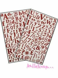 Stickers Alphabet - Dovecraft - 170 Pièces