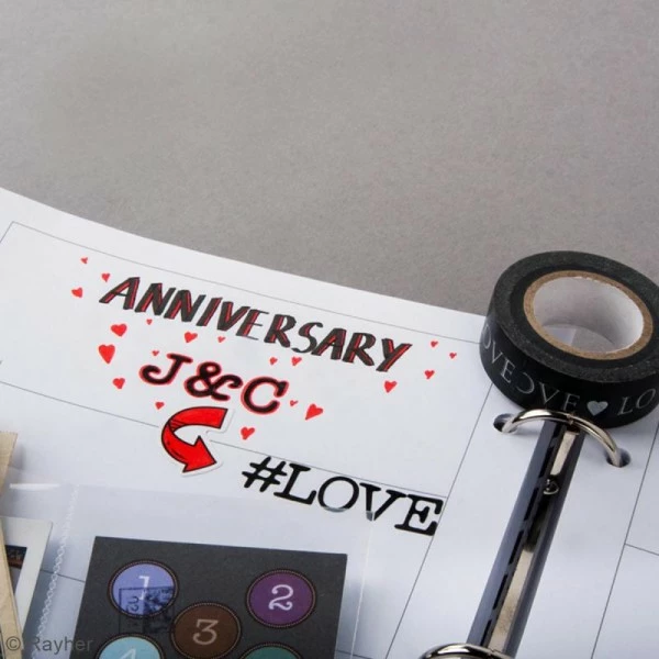 Rayher Stickers Alphabet Et Symboles - Noir - 380 Stickers 2 Rayher Stickers Alphabet Et Symboles - Noir - 380 Stickers – Image 2