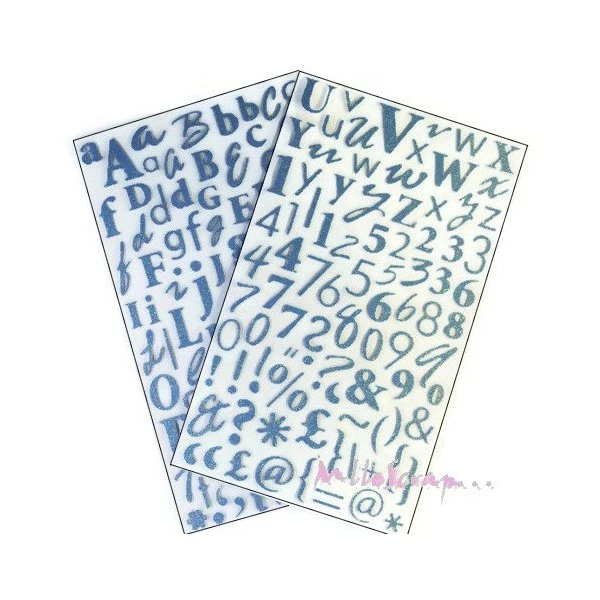 Stickers Alphabets - Dovecraft - 170 Lettres 1 Stickers Alphabets - Dovecraft - 170 Lettres