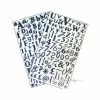 Stickers Alphabets - Dovecraft - 170 Lettres