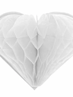 Rico Design Stickers Alvéolés - Coeurs Blancs - 8 Pcs