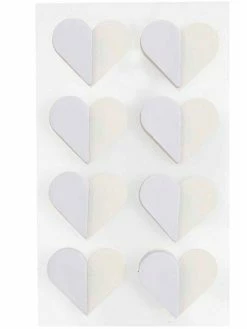 Rico Design Stickers Alvéolés - Coeurs Blancs - 8 Pcs -V-Zug shop stickers alveoles coeurs blancs 8 pcs p 3