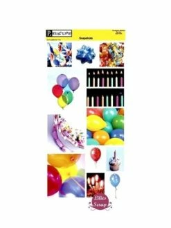 Stickers Anniversaire Pebbles Inc 31 X 15 Cm Scrapbooking