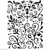 Graine Créative Stickers Arabesques Noir à Paillettes - 67 Pcs