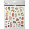 Creativ Company Stickers - Bonbons - 1 à 4 Cm - 36 Pcs