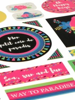 Stickers Cartonnés Artemio - Viva La Vida - 48 Pcs -V-Zug shop stickers cartonnes artemio viva la vida 48 pcs p 2