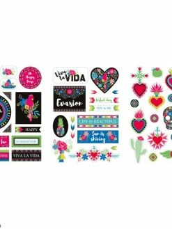 Stickers Cartonnés Artemio - Viva La Vida - 48 Pcs -V-Zug shop stickers cartonnes artemio viva la vida 48 pcs p 3