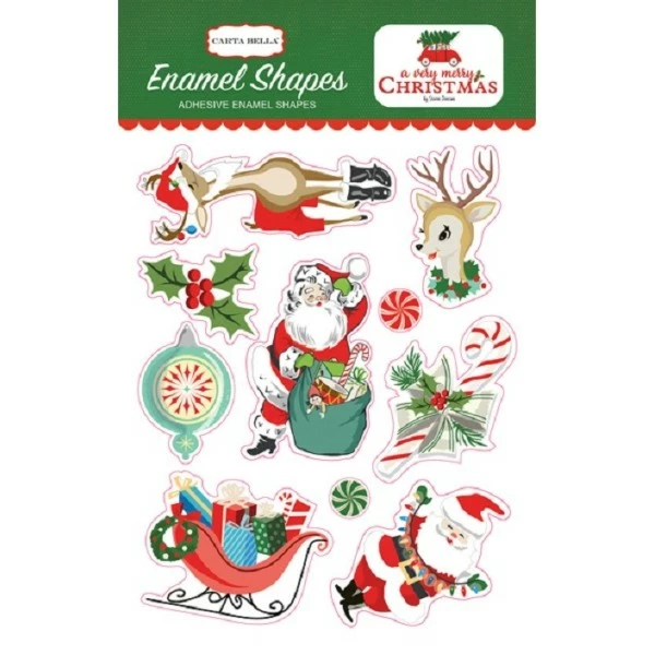 Stickers Chrystal ECHO PARK A Very Merry Christmas 1 Stickers Chrystal ECHO PARK A Very Merry Christmas