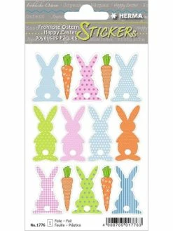 Herma Stickers De Pâques Magic Trend "Rallye Des Lapins"