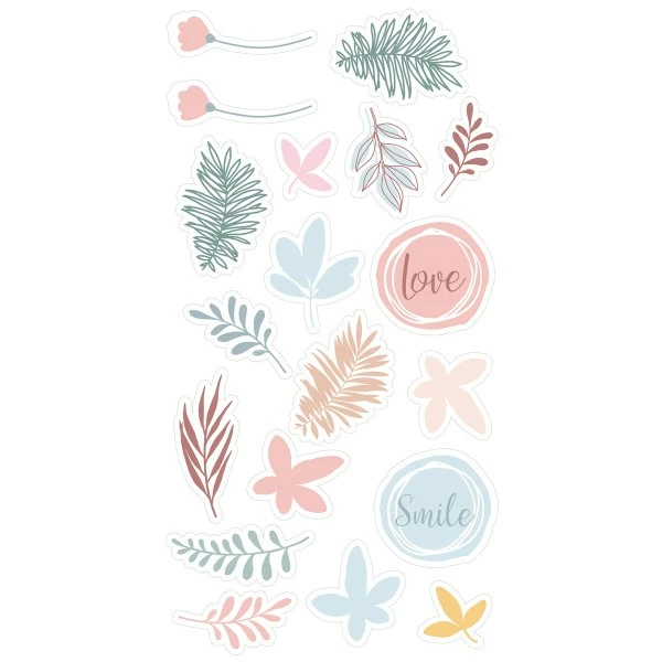 Stickers Epoxy Artemio - Colletion Slow Life - 19 Pcs 2 Stickers Epoxy Artemio - Colletion Slow Life - 19 Pcs – Image 2