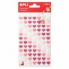 Apli Kids Stickers Feutrine Petits Coeurs - APLI - 9,3 X 15 Cm