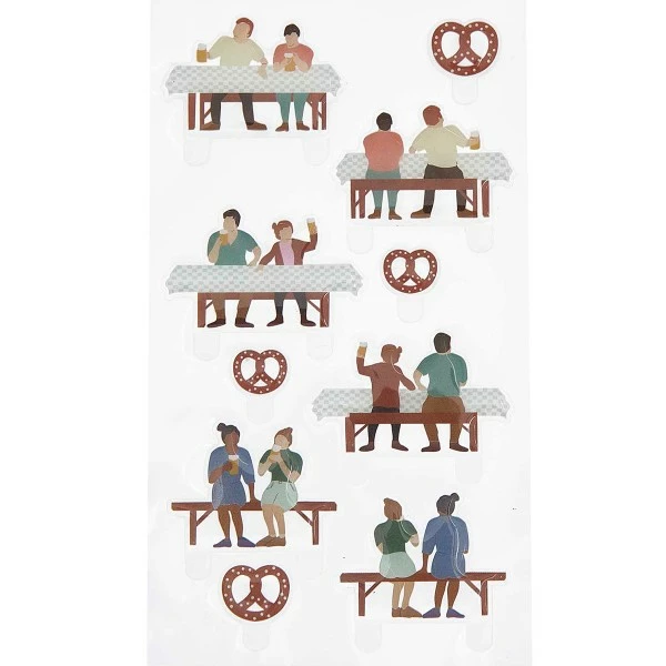 Rico Design Stickers Gel FIGURICO - Fête De La Bière - 1 à 3 Cm - 5 Pcs 1 Rico Design Stickers Gel FIGURICO - Fête De La Bière - 1 à 3 Cm - 5 Pcs