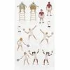 Rico Design Stickers Gel FIGURICO - Tennis - 1,5 à 4,5 Cm - 6 Pcs