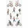 Rico Design Stickers Gel FIGURICO - Vélo Et Course à Pied - 3 Cm - 5 Pcs