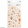 Stickers Gel Rico Design - Vive La Nature - Rose - 35 Pcs