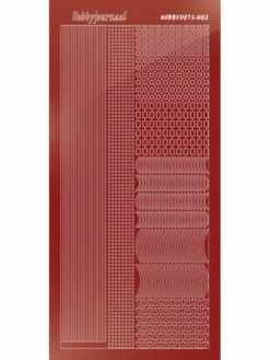 Find It™ Stickers Hobbydots Série 02 Miroir Rouge