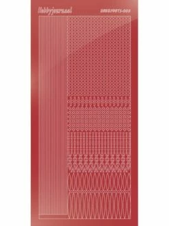 Find It™ Stickers Hobbydots Série 03 Miroir Rouge Noël