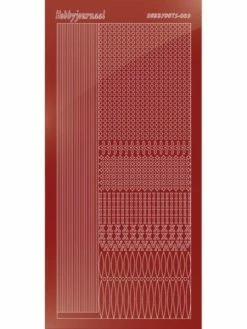 Find It™ Stickers Hobbydots Série 03 Miroir Rouge