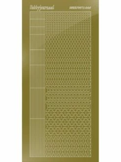 Find It™ Stickers Hobbydots Série 05 Miroir Or