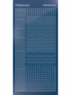 Find It™ Stickers Hobbydots Série 09 Miroir Bleu