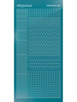 Find It™ Stickers Hobbydots Série 09 Miroir Turquoise