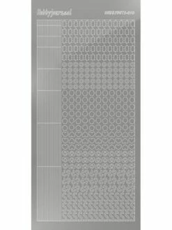 Find It™ Stickers Hobbydots Série 10 Miroir Argent