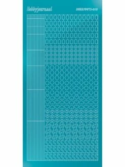 Find It™ Stickers Hobbydots Série 10 Miroir Bleu Azur