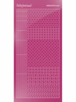 Find It™ Stickers Hobbydots Série 10 Miroir Rose