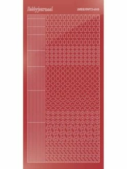 Find It™ Stickers Hobbydots Série 10 Miroir Rouge Noël