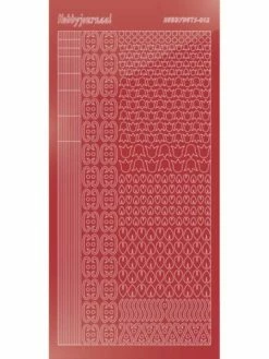 Find It™ Stickers Hobbydots Série 12 Miroir Rouge Noël