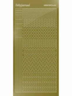 Find It™ Stickers Hobbydots Série 13 Miroir Or