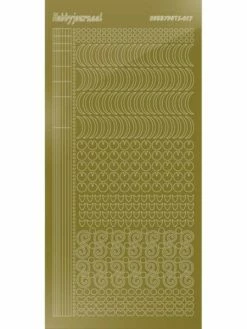 Find It™ Stickers Hobbydots Série 17 Miroir Or