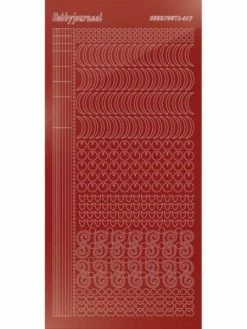 Find It™ Stickers Hobbydots Série 17 Miroir Rouge Noël