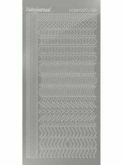 Find It™ Stickers Hobbydots Série 20 Miroir Argent