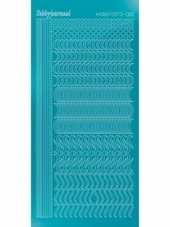 Find It™ Stickers Hobbydots Série 20 Miroir Bleu Azur