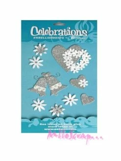 Stickers Mariage - Petaloo - 9 Pièces