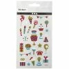 Creativ Company Stickers Pailletés - Anniversaire - 1 à 3,5 Cm - 27 Pcs