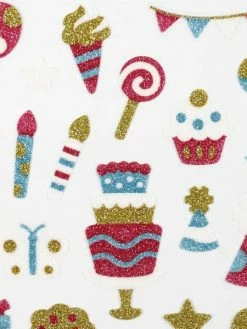 Creativ Company Stickers Pailletés - Anniversaire - 1 à 3,5 Cm - 27 Pcs -V-Zug shop stickers pailletes anniversaire 1 a 35 cm 27 pcs p 3