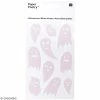Stickers Pailletés Halloween Rico Design - Fantômes Blancs - 10 Pcs