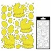 Geca Diffusion Stickers Poules Et œufs Pâques Or