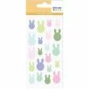 Stickers Puffies Artemio - Collection Easter Mood - Lapins - 21 Pcs